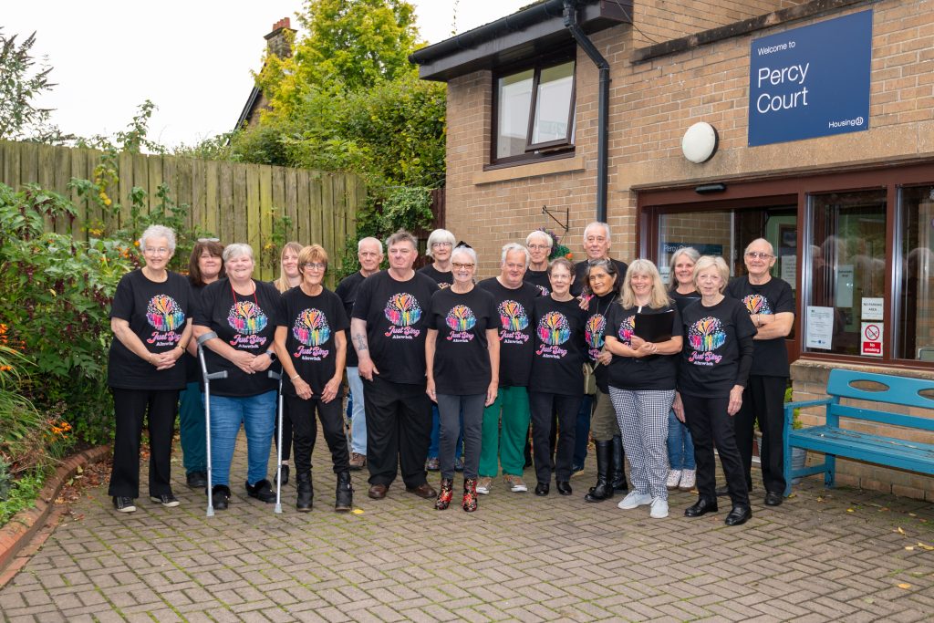 Community singing group helps local people in Alnwick Community